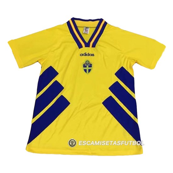 Camiseta Suecia 1ª Retro 1994 - Haga un click en la imagen para cerrar